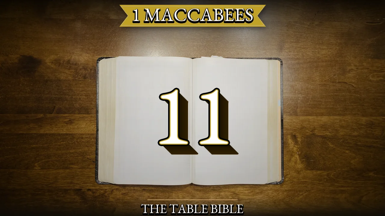 1 Maccabees Chapter 11