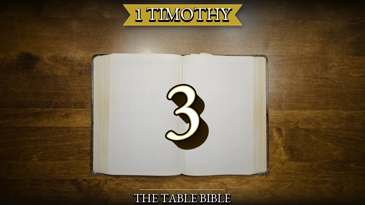 1 Timothy Chapter 3