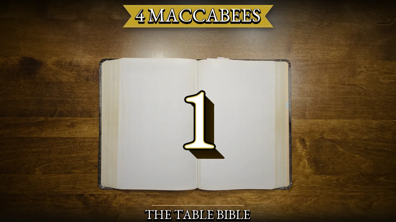 4 Maccabees Chapter 1