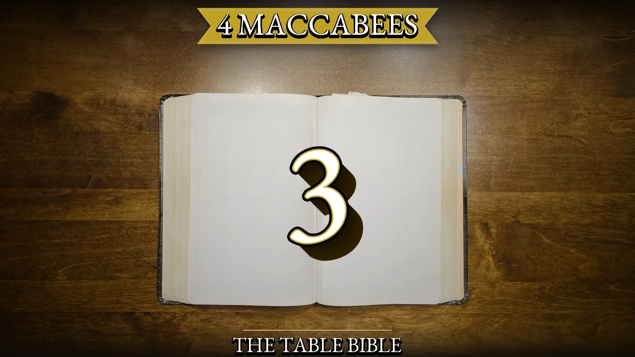 4 Maccabees Chapter 3