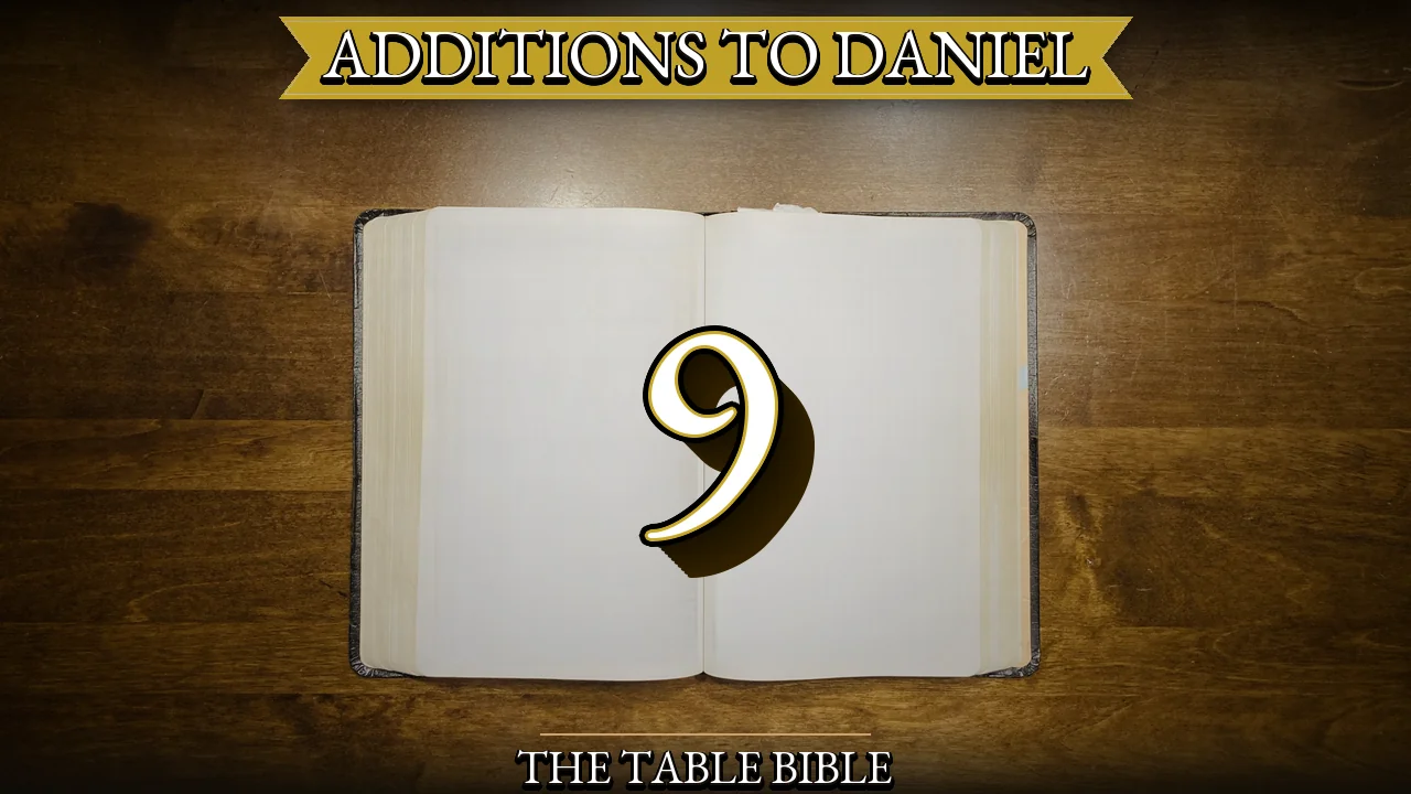 Additions to Daniel Chapter 9