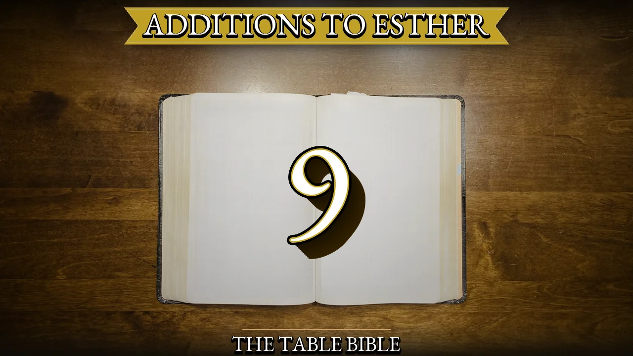 Additions to Esther Chapter 9