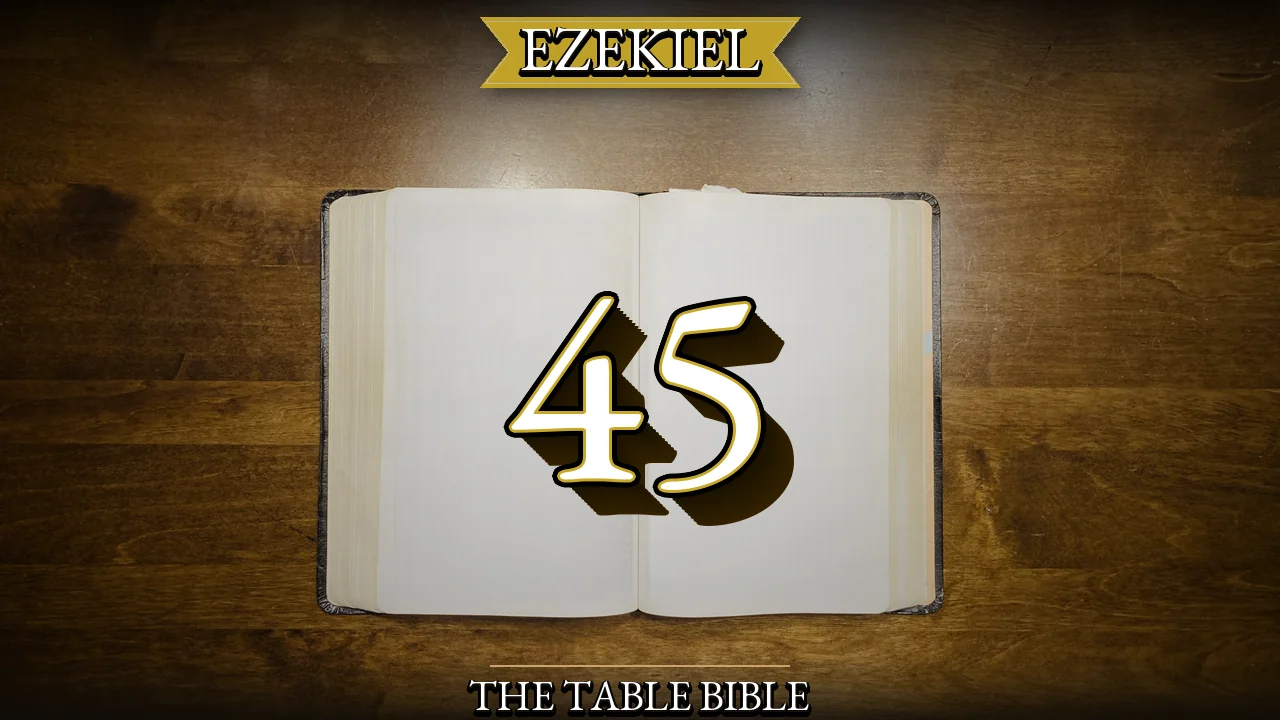 Ezekiel Chapter 45