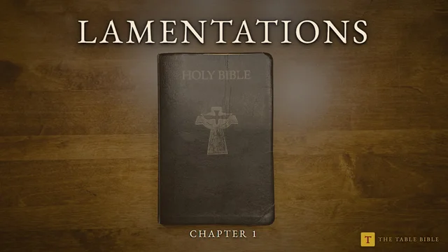 Lamentations Chapter 1